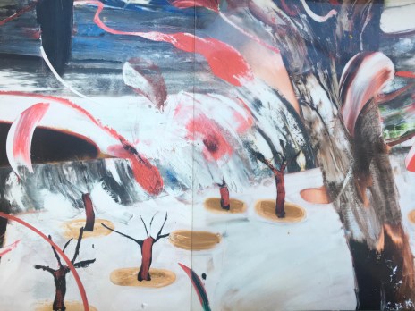 Adrian Ghenie The Black Flag 2015 Oil on canvas 200 x 200cm .jpg