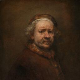 Rembrandt self portrait age 63